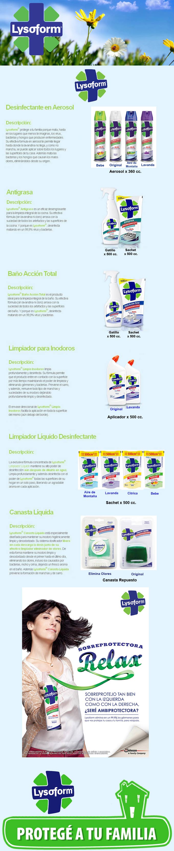 Productos Lysoform