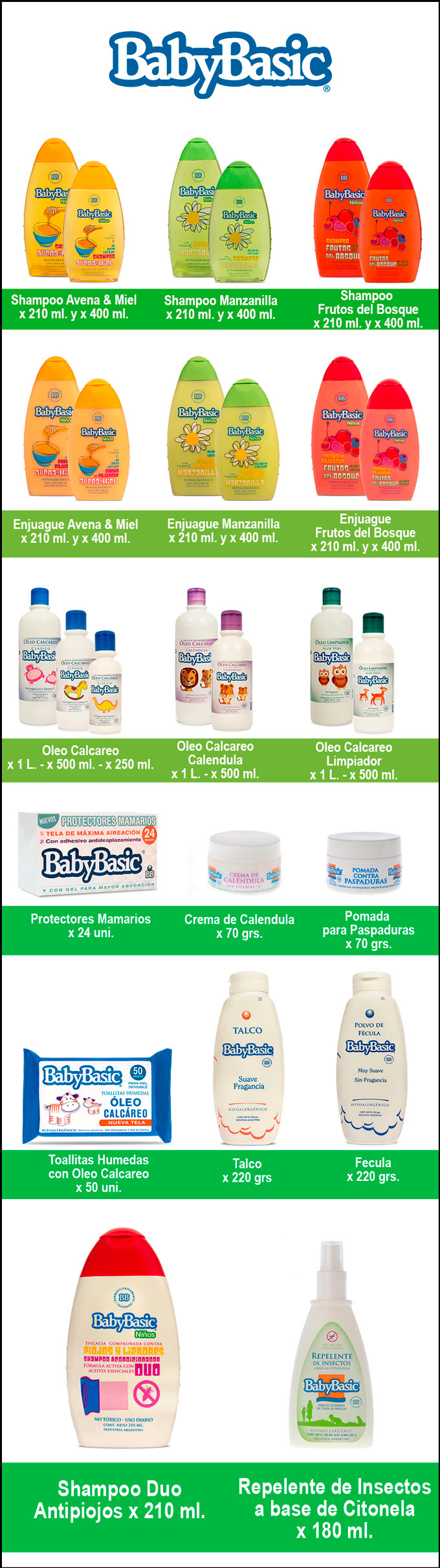 Productos Babybasic