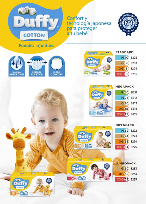 Duffy Pañales Infantiles