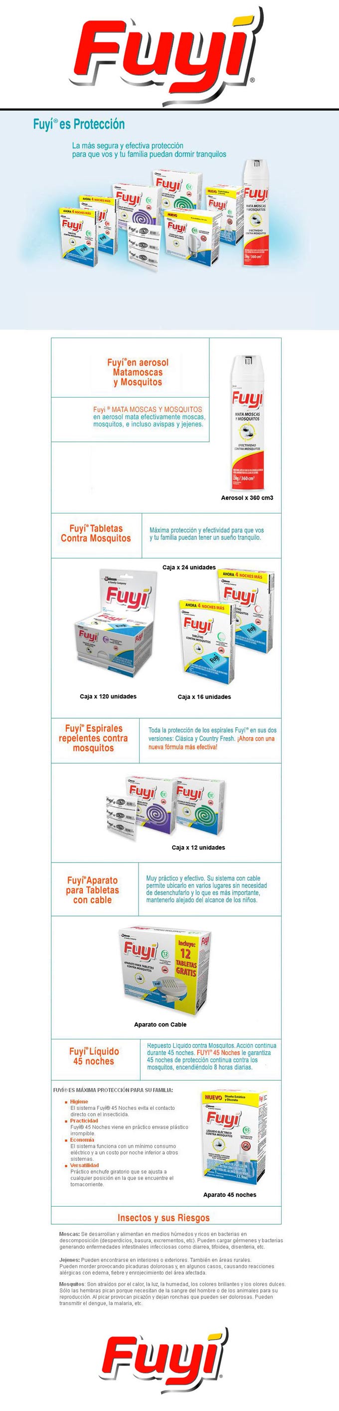 Productos FUYI