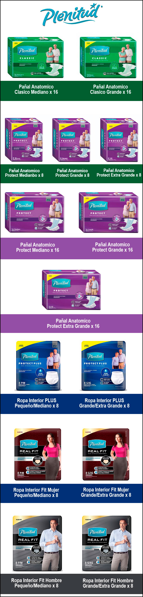 Productos Plenitud